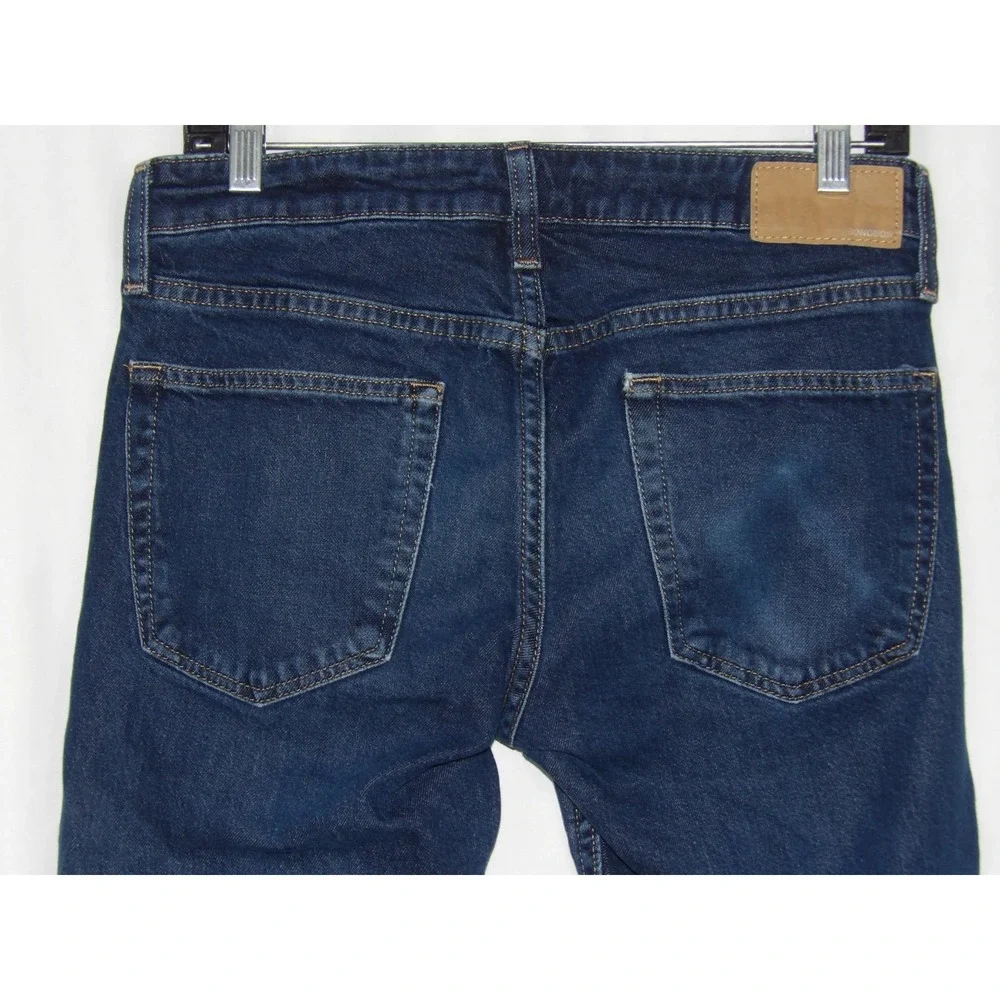 BONOBOS Medium Wash Stretch Slim Tapered Leg Denim Jeans Men's 29 X 30
